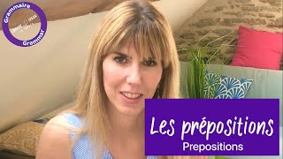 Learn French  Prepositions [upl. by Anni924]