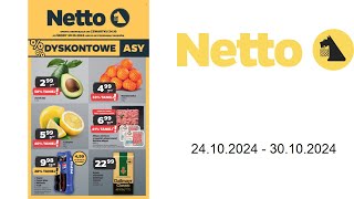 Gazetka Netto PL  24102024  30102024  Artykuły spożywcze [upl. by Dalpe]