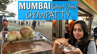 Mumbai Street Food  Chowpatty Pav Bhaji Bhelpuri  Indian street Food [upl. by Spielman863]