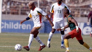 ElHadji Diouf vs Cameroon  2002 AFCON Final [upl. by Lukin]