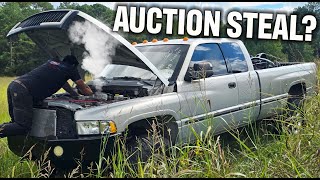 Will it start We bought a RARE TRUCK at auction for CHEAP [upl. by Rolandson602]