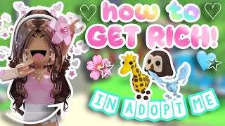 Do This To Get Rich In Adopt Me  easy and quick 🩷 [upl. by Cowey]