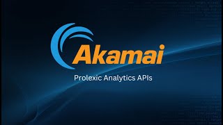 Prolexic Are any Analytics APIs available in Prolexic [upl. by Hemingway]