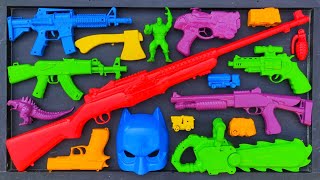 Membersihkan Nerf Ak47 Assault Rifle Shotgun Sniper Rifle Glock Pistol M16 Nerf gun Eps 113 [upl. by Blen]