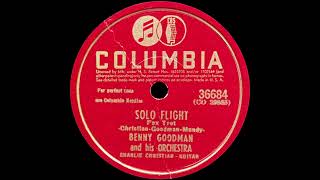 1943 Benny Goodman Orchestra  Solo Flight [upl. by Iran512]