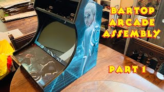 Bartop Arcade Assembly Part 1  Game Room Solutions Deluxe [upl. by Egerton]