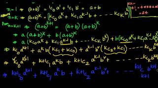 Binomial Theorem  Proof by Mathematical Induction [upl. by Persse]