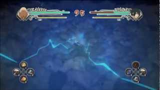 Naruto Generations Raikage Liger Bomb Jutsu [upl. by Sirrap]