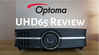 Optoma UHD65 4k HDR Projector Good value for money [upl. by Ayotna203]