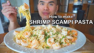 How to make SHRIMP SCAMPI PASTA [upl. by Sirob]