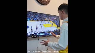 GSW vs LAKERS Curry vs Lebron  Game of the year Reaction Video [upl. by Maffei312]