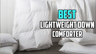 Top 7 Best Lightweight Down Comforter Review in 2023  This Before You Buy [upl. by Sioux776]