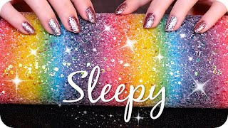 ASMR Sleepy Sheets 🌈 NO TALKING Scratching Textures Bassy Scratchy Tapping amp Other Tingly Sounds [upl. by Weinreb]