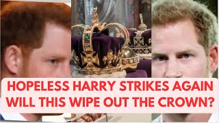 HAPLESS HARRY STRIKES AGAIN  DOES THIS MAN NEVER LEARNLATEST princeharry meghan meghanmarkle [upl. by Idnor]