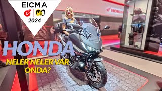 Honda Yenilemeye Doymamış Eicma 2024 Honda Standı [upl. by Oznol]