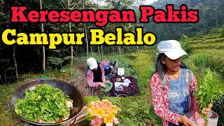 Keresengan Belalo Campur Pakis Liar di pingir Sungai [upl. by Mariette]