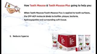 TOOTH MOUSSE AND TOOTH MOUSSE PLUS [upl. by Bartel]