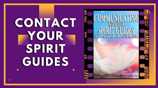 COMMUNICATING WITH YOUR SPIRIT GUIDES Book Trailer Preview [upl. by Harutek]