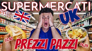 QUANTO COSTA il CIBO dei SUPERMERCATI nel REGNO UNITO UK🇬🇧🥙 MOSTRO TUTTI I PREZZI💰 [upl. by Tselec]