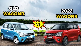 new wagon r facelift 2022 VS old wagonr  Price Engine Dimension Features Comparison  OKCAR247 [upl. by Lorine]