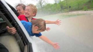 Kentucky redneck truck Puddle surfing getting wet Rednecks doing stupid things [upl. by Con256]