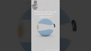 ¿Tú que harías😈 Countryballs 3D shorts countryballs humor [upl. by Aksehcnarf]