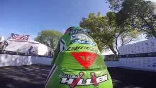 Kawasaki Ninja H2R – Isle of Man James Hillier Onboard Lap 2015 official [upl. by Sand]