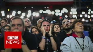 US Election 2016 Recap of the night before  BBC News [upl. by Ahseined]