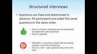 Self report methods in psychology tutorial [upl. by Airamzul]