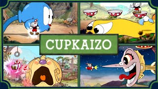 Cuphead CupKaizo  No Hit  SRank  Goopy  Cagney Carnation  Root Pack  Hilda Berg  Mod 1 [upl. by Eenoj880]