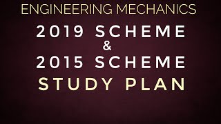 KTUMECHANICS STUDY PLAN 2019 SCHEME amp 2015 SCHEME [upl. by Ilenna764]