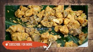 Cooking Spicy Chicken in Banana Leaves prepared by my dady  village style  Chicken Recipe [upl. by Osnohpla]