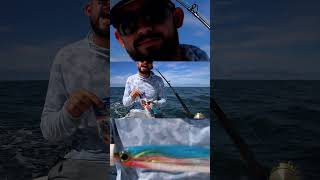 Roosterfish and Mahi Clips with Kona Fishing Hooks  4 Corners Costa Rica [upl. by Ayahc]