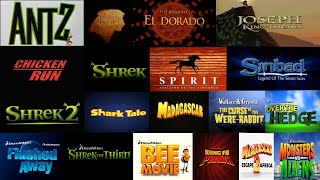 DreamWorks Animation Films All at Once Part One 19982009 [upl. by Calendre]