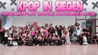 KPOP IN SIEGEN  RANDOM DANCE 18112023 [upl. by Yerac325]