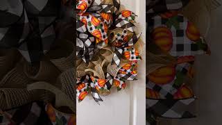 NEW Fall Wreath homedecor fallcrafts [upl. by Betta]