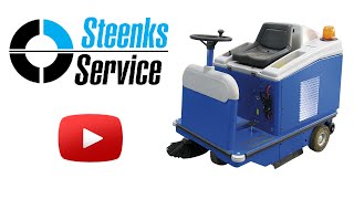 Stefix 95 floor sweeper  Buy an electric sweeping machine  Industrial sweepers also for rent [upl. by Akkimat]