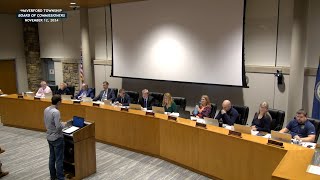 Haverford Township Board of Commissioners Meeting  November 12 2024 [upl. by Esyle]