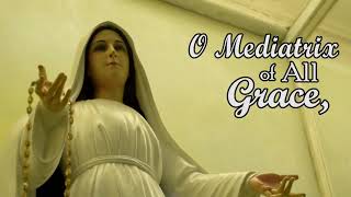 TO YOU MEDIATRIX OF ALL GRACE  Official Hymn of Our Lady Mary Mediatrix of All Grace [upl. by Ecirtaemed]