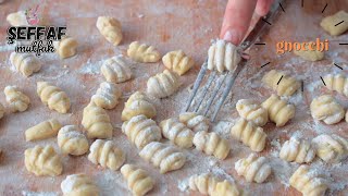 Evde Çatal Varsa Makarna Yapabilirsin 👉🏻İtalyan Gnocchi Tarifi [upl. by Igig982]