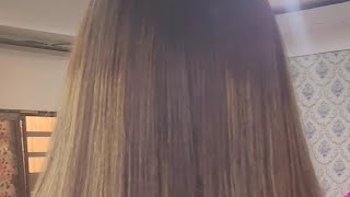 keratin treatment  coffee keratin hair keratin treatment step by step 🥰😍 [upl. by Riffle881]