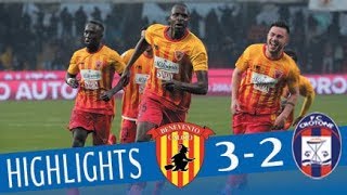 Benevento  Crotone 32  Highlights  Giornata 25  Serie A TIM 201718 [upl. by Calendre]