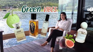 Green Vibes และไอหมอก GuavaampFig Scent l 100 DropsPerfume Studio [upl. by Naig]