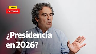 ¿Sergio Fajardo será CANDIDATO PRESIDENCIAL en Colombia en el 2026 Su respuesta  SEMANA [upl. by Sanbo]