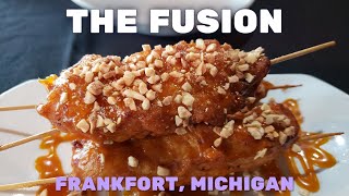 Dinner at The Fusion Now Closed  Frankfort Michigan [upl. by Norrad287]