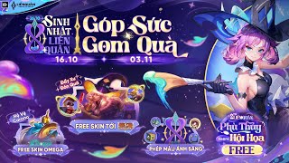 SINH NHẬT LIÊN QUÂN  Cùng Veera Góp Sức Gom Quà 🎂  1610  0311  Garena Liên Quân Mobile [upl. by Hsuk]