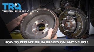 How to Replace Drum Brakes on Any Vehicle [upl. by Rowen]