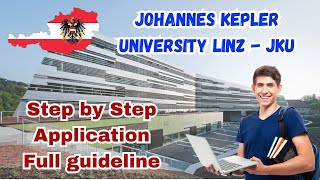 Online Application  Johannes Kepler University Linz  StepbyStep Full Guideline Bangla Tutorial [upl. by Biebel]