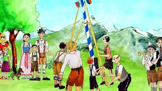 Maibaum Lied  Sternschnuppe Kinderlieder  CD Bayerische Kinderlieder [upl. by Rob432]