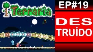 Armadura de Adamantite e Invocando o quotThe Destroyerquot  Aprendendo Terraria Ep  19 [upl. by Esenej]